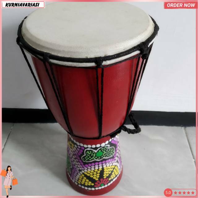 Alat Musik Tradisional Jimbe Tinggi 30 Cm KNV -60