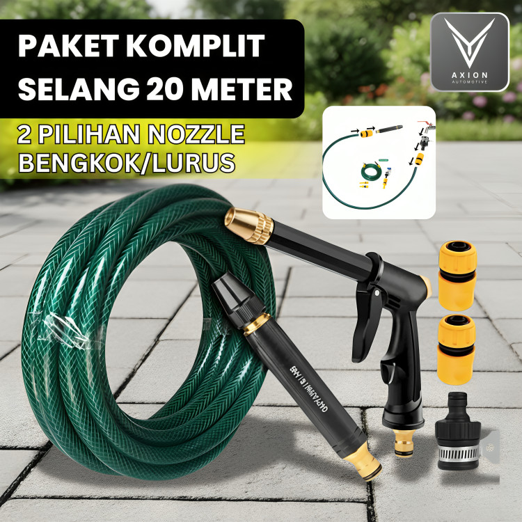 Semprotan Cuci Mobil 20 METER Komplit Semprotan Air Tanaman Selang Cuci Mobil Motor Semprotan Cuci M