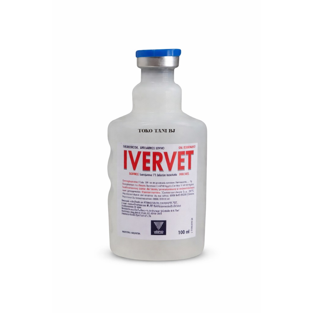 ( BISA COD ) IVERVET 100 ml IVERVET OBAT GUDIK ECTO ENDO PARASIT