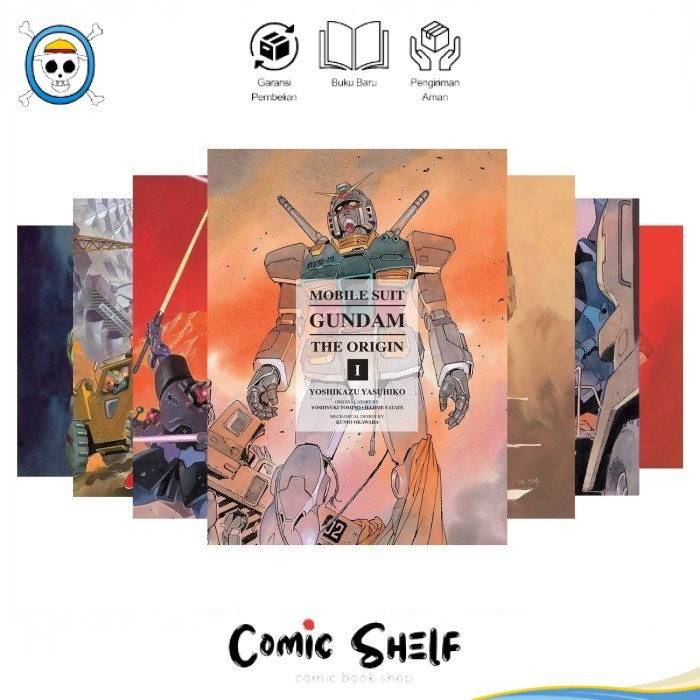 Komik Mobile Suit Gundam: The Origin (12 book series)