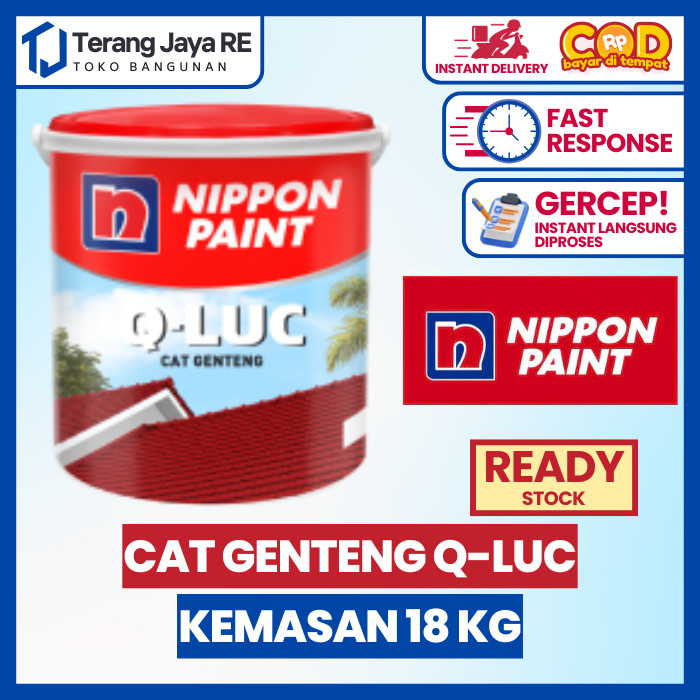 Cat Genteng Q-LUC Kemasan 18 Kg