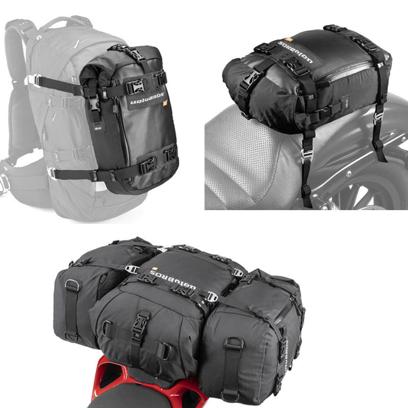Uglybros Motorcycle Backpack Waterproof Bag 10L 20L 30L Motorbike Tail Bag Universal Outdoor Pannier