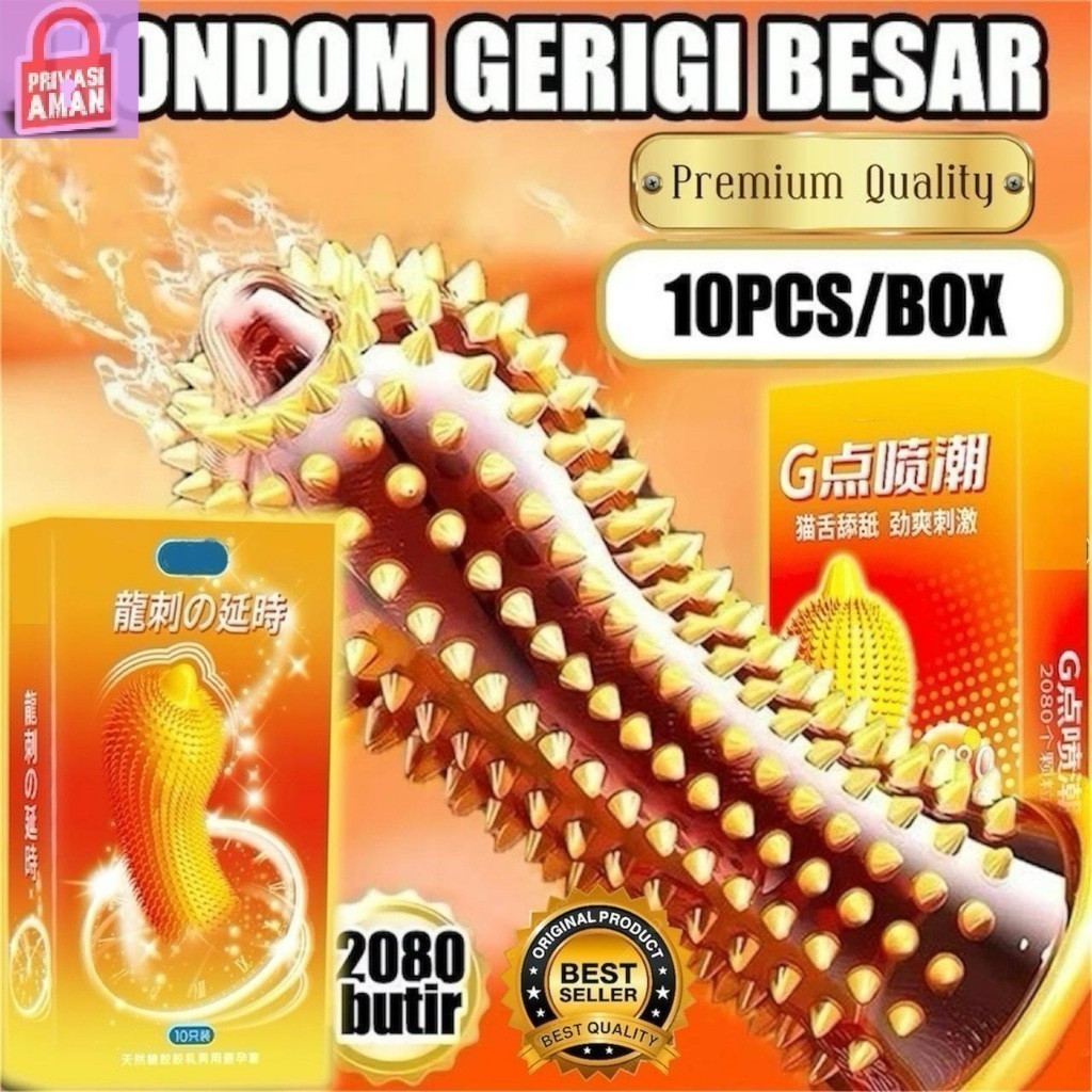 Japan Condom 001 - Kondom Gerigi Pipa Extreme Sensasi Paling Geli [Privasi Aman]