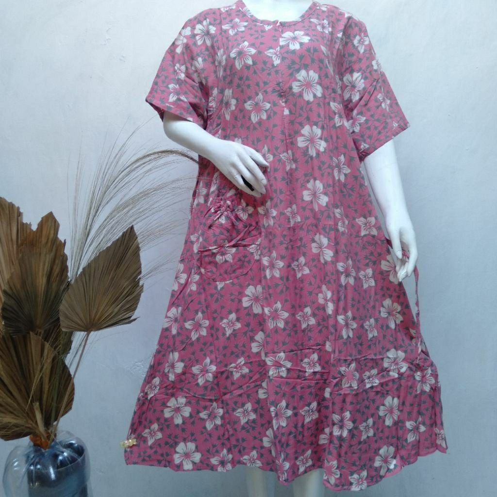 Daster Qonita Rosita Saku Sleting UV Pekalongan