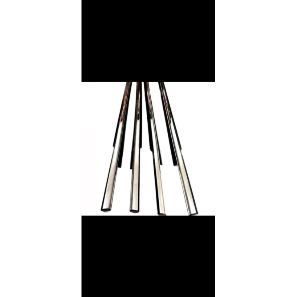 karet pelipit kaca pintu luar Fortuner VRZ chrome