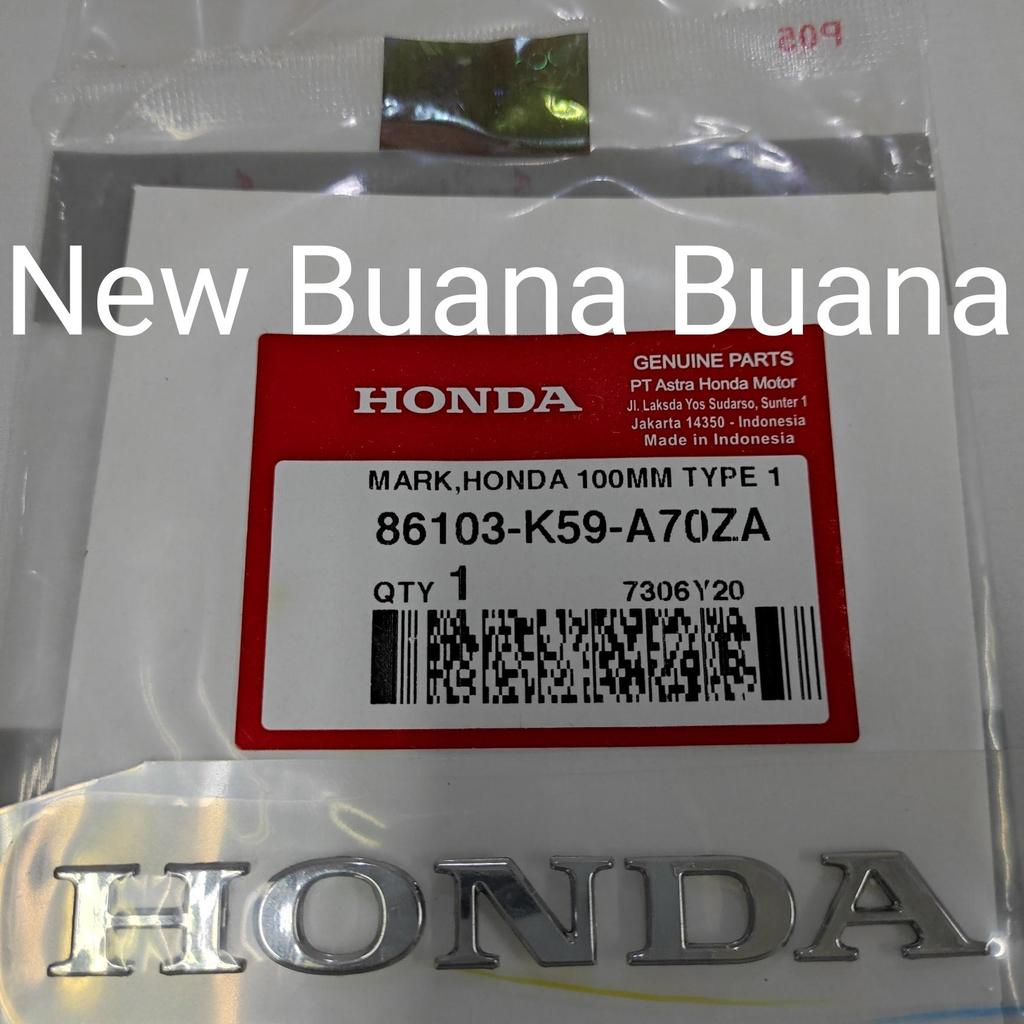 Stiker Emblem Mark Honda 100MM Type 1 New Vario 150 86103K59A70ZA