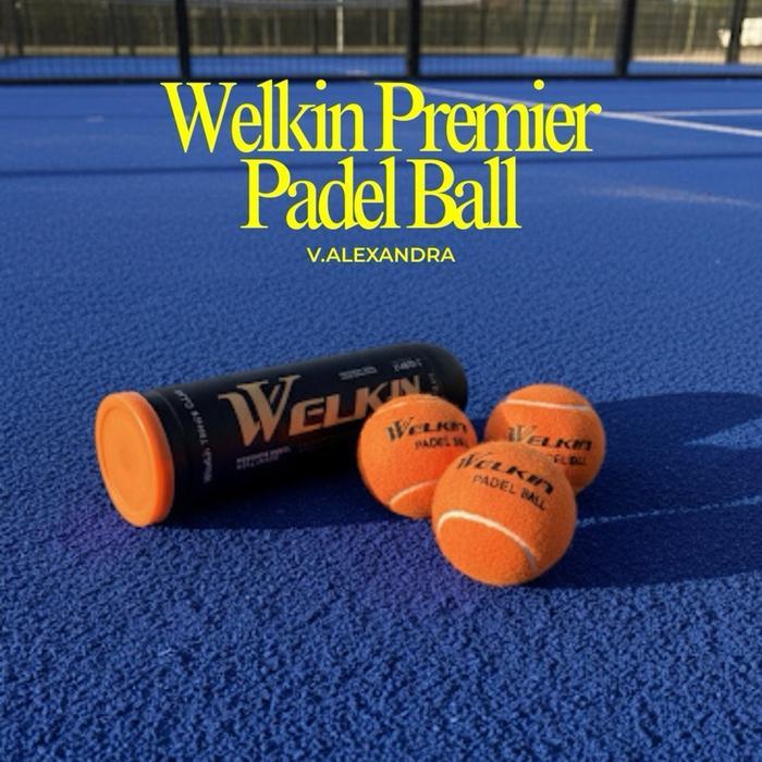 Welkin Premier Padel Ball Bola - Orange