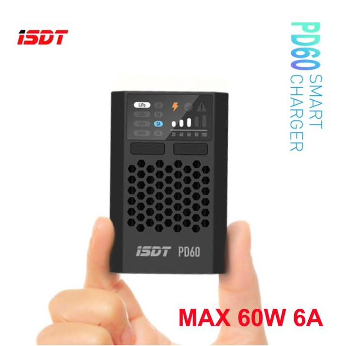 FoRyou4 ISDT PD60 60W Lipo Battery Balance Charger Type-C Input