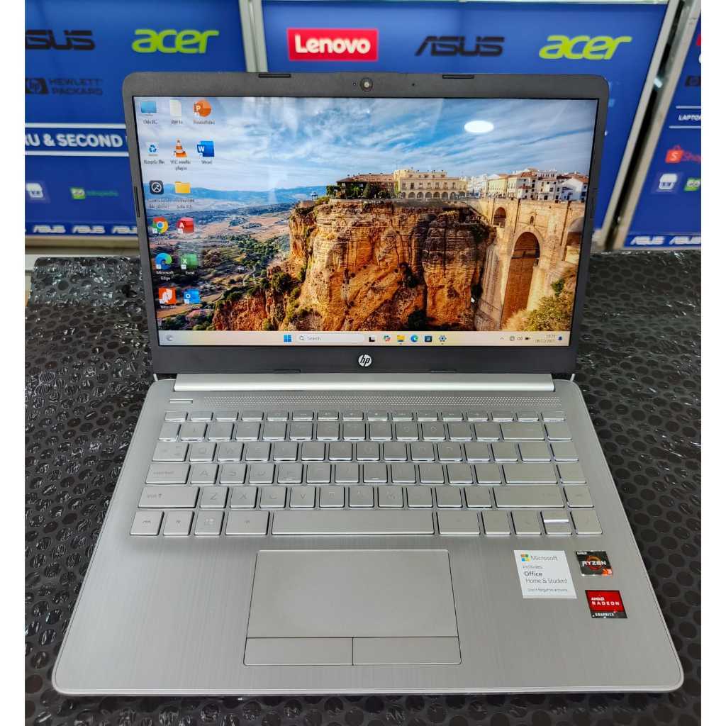 LAPTOP HP 14S  AMD RYZEN 3 3500 RADEON GRAPHICS RAM 8 GB SSD 256 GB MULUS