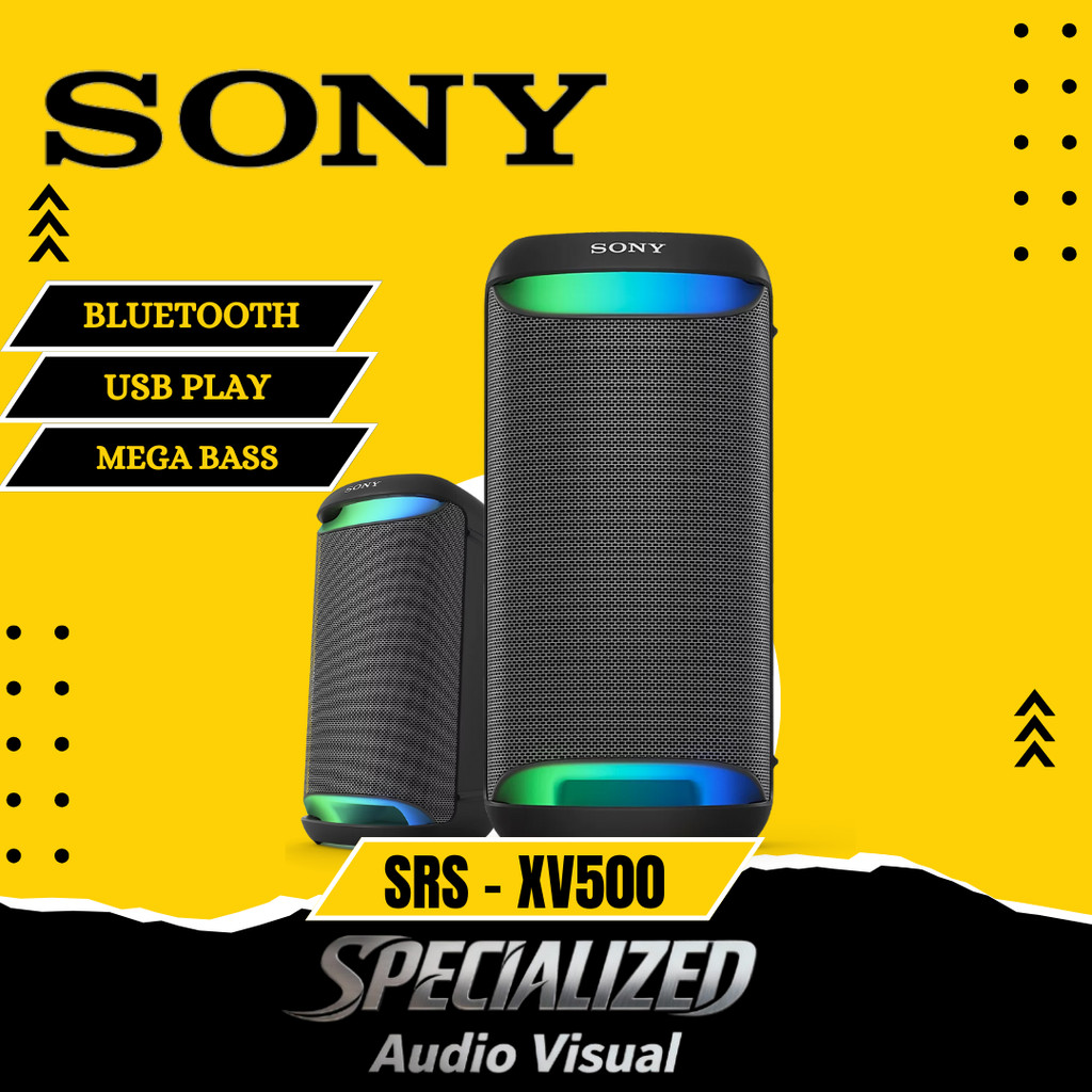 SONY SPEAKER AKTIF PARTY X-SERIES SRS-XV500/B