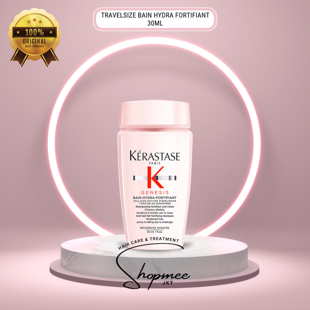 Kerastase Travelsize Bain Hydra Fortifiant 30ml - Shampoo Rambut Rontok