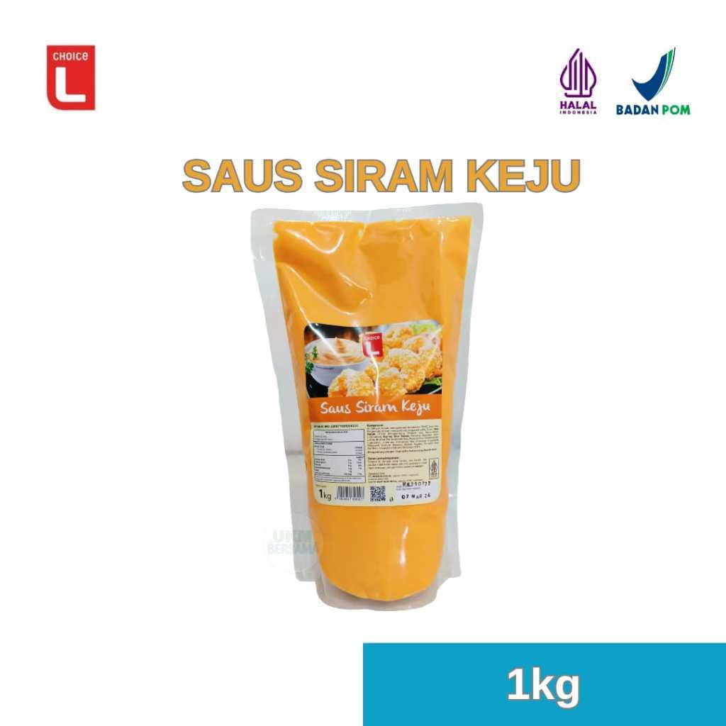 (Tan-Tan) Choice L Saus Siram Keju Cheese Sauce Kemasan Pouch 1kg