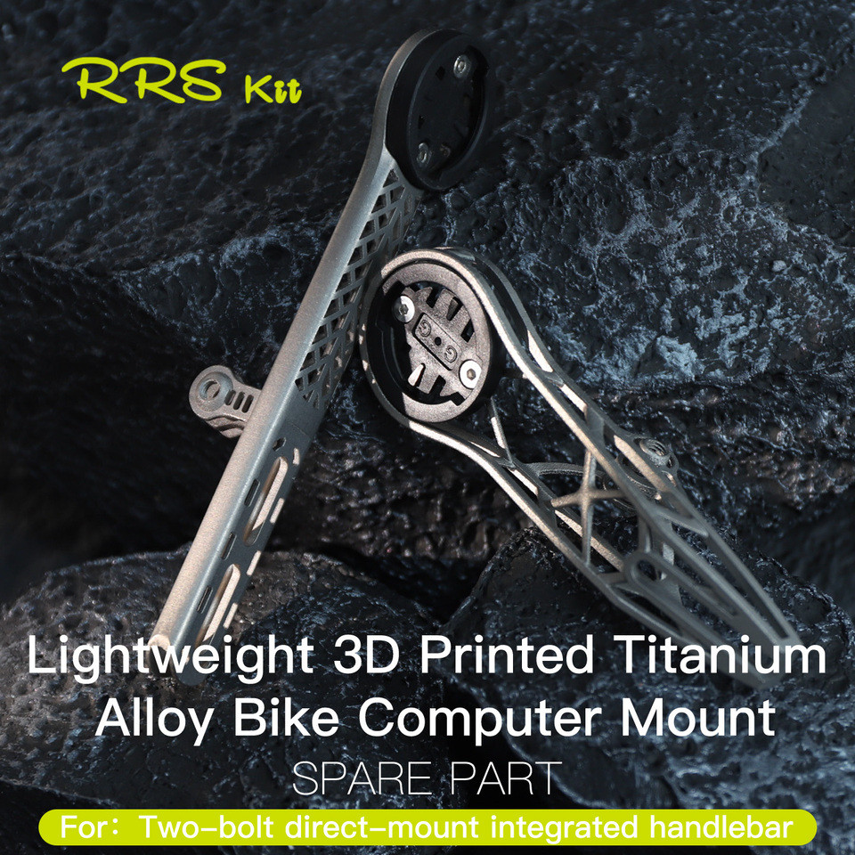 Rrskit Ultralight 3D Printed Titanium Alloy Watch Stand Bike Stand Suitable For Garmin Watch Stand R