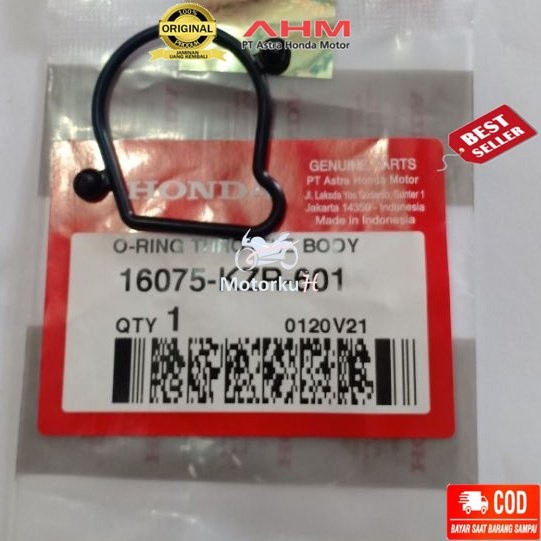 SEAL ORING THROTTLE BODY HONDA VARIO 125 ORIGINAL AHM 16075KZR601