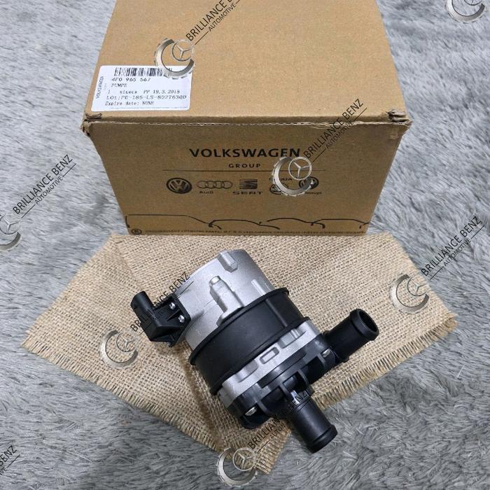 AUXILIARY WATER PUMP AUDI A6 C6, Q5, A5, A6 ADDITIONAL WATERPUMP AUDI ORIGINAL 4F0965567 8K0965567