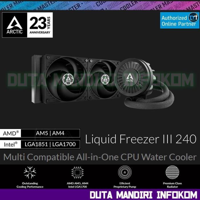 ARCTIC Liquid Freezer III 240 280 360 420 - AIO PWM Water U Cooler - Freezer III 240