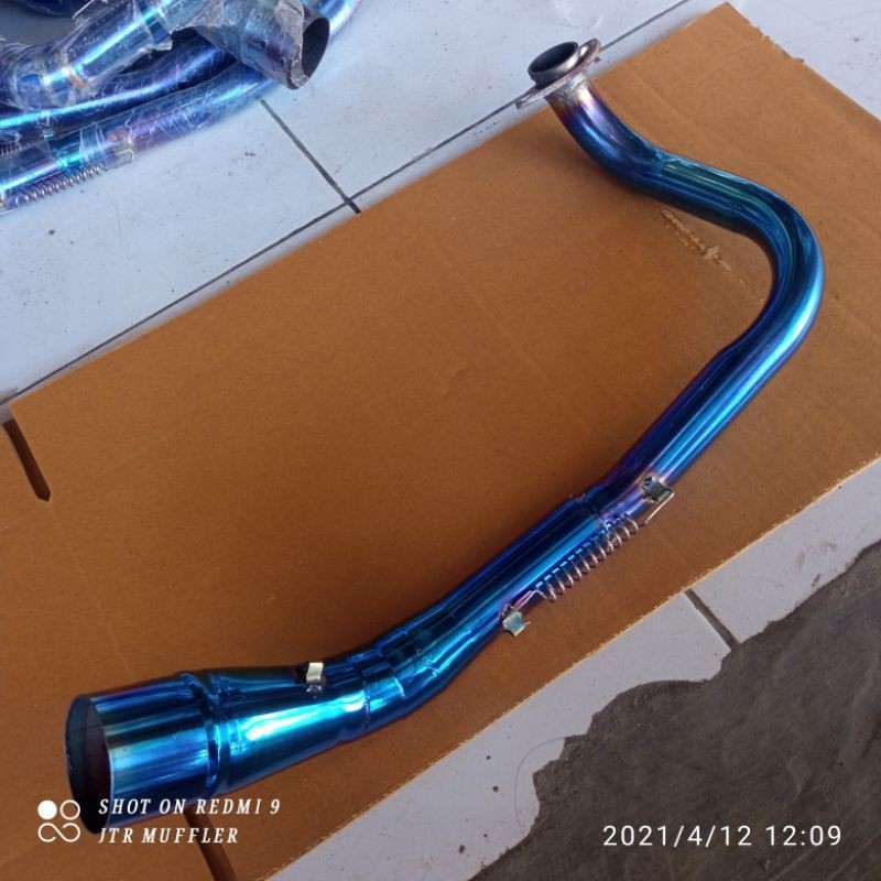 Leher Leheran Knalpot Vario 125 150 Pcx 150 bluemoon model samping inlet 50mm