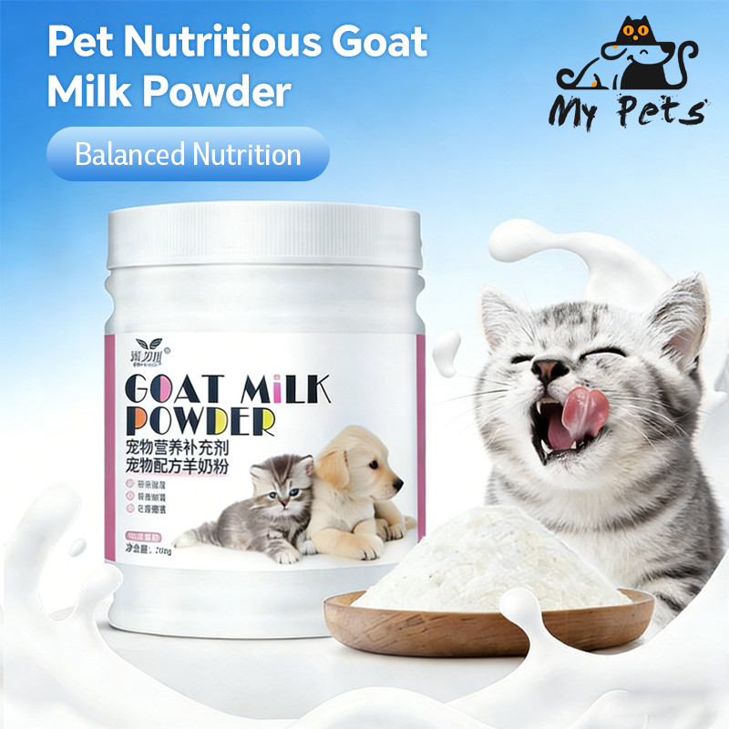Pet goat milk powder Baru Lahir Paket Hemat Susu dan Dot Kucing Kitten Catmilk Susu Untuk Anak Kucin