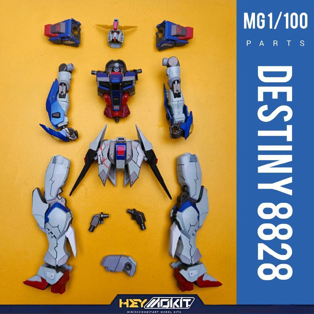 MG 1/100 DESTINY GUNDAM 8828 PART HEAD VFIN FACE SHOULFER TORSO BODY CHEST ARM ARMS OPTIONAL HAND WA