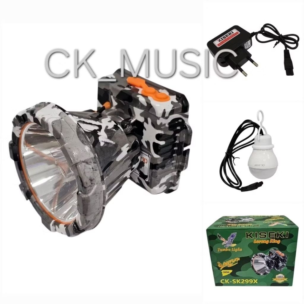 promo spesial SENTER KEPALA KISEKI CK 299 LORENG 100W ,SENTER KISEKI LORENG 299X 300W ,KISEKI 299 10