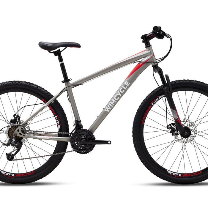 Sepeda Gunung MTB 27.5 Wimcycle Falcon - Gray