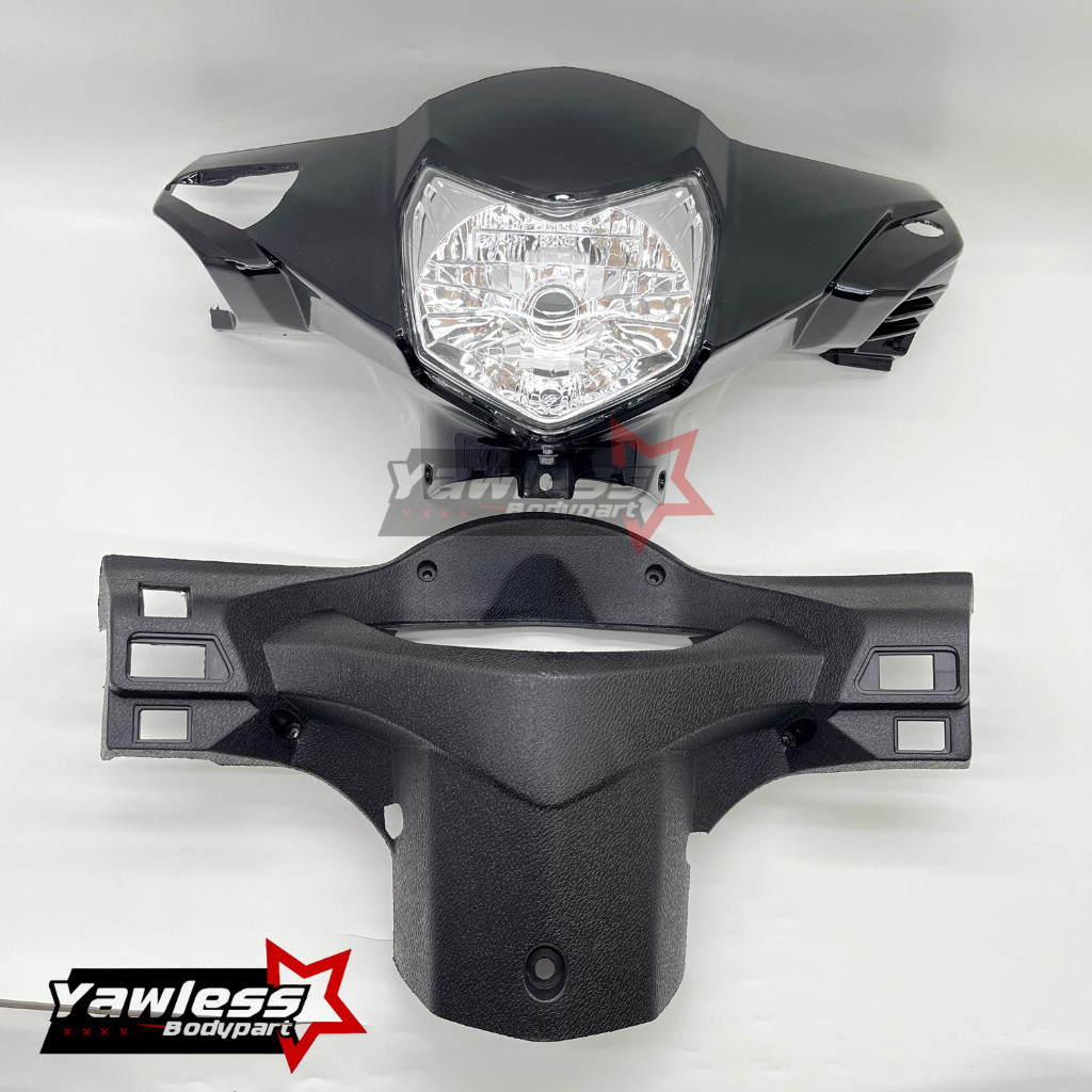 Batok Depan Belakang Revo Lama / Batok Revo 2008 / Batok Revo Honda 110 Hitam