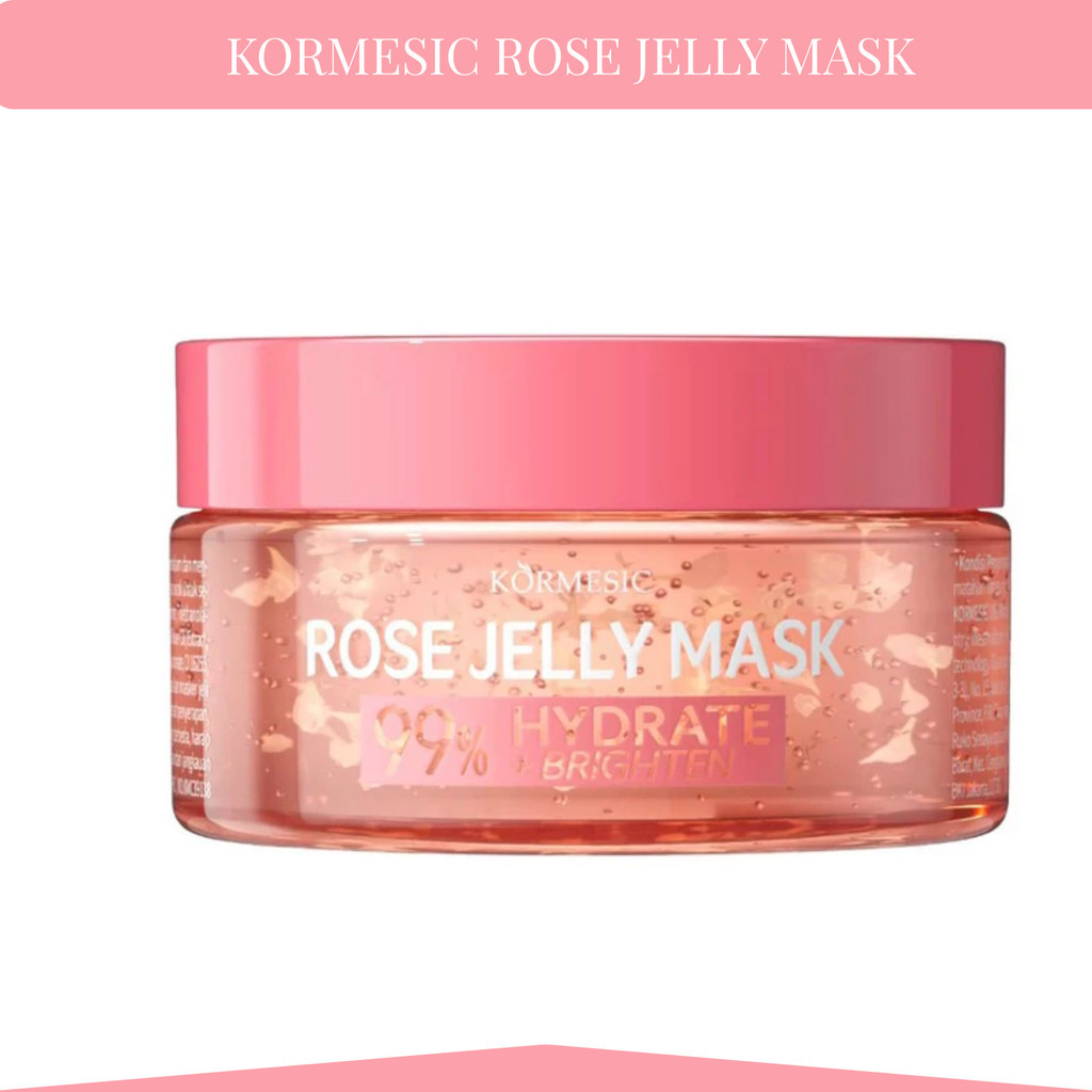 Kormesic Rose Jelly Mask 100g/Masker Wajah