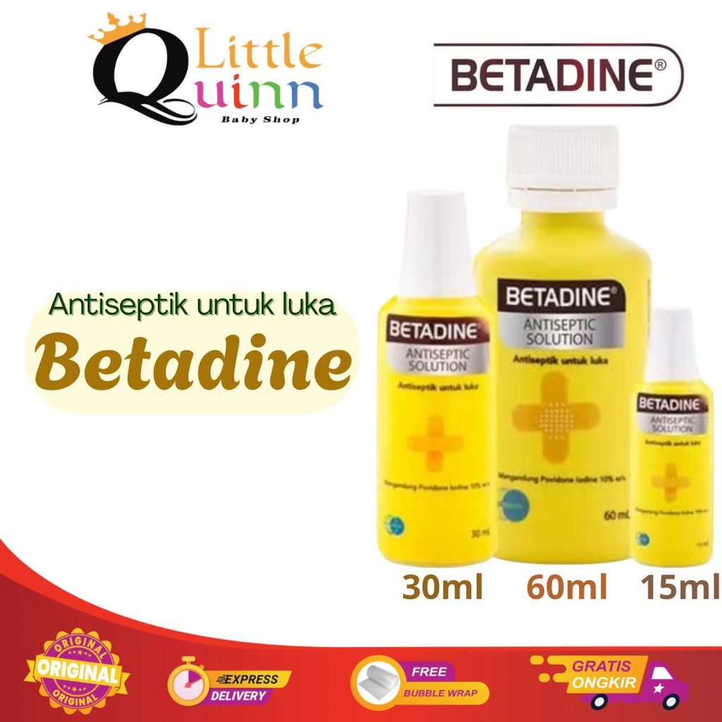 BETADINE Solution Obat Luka Antiseptik - Betadine