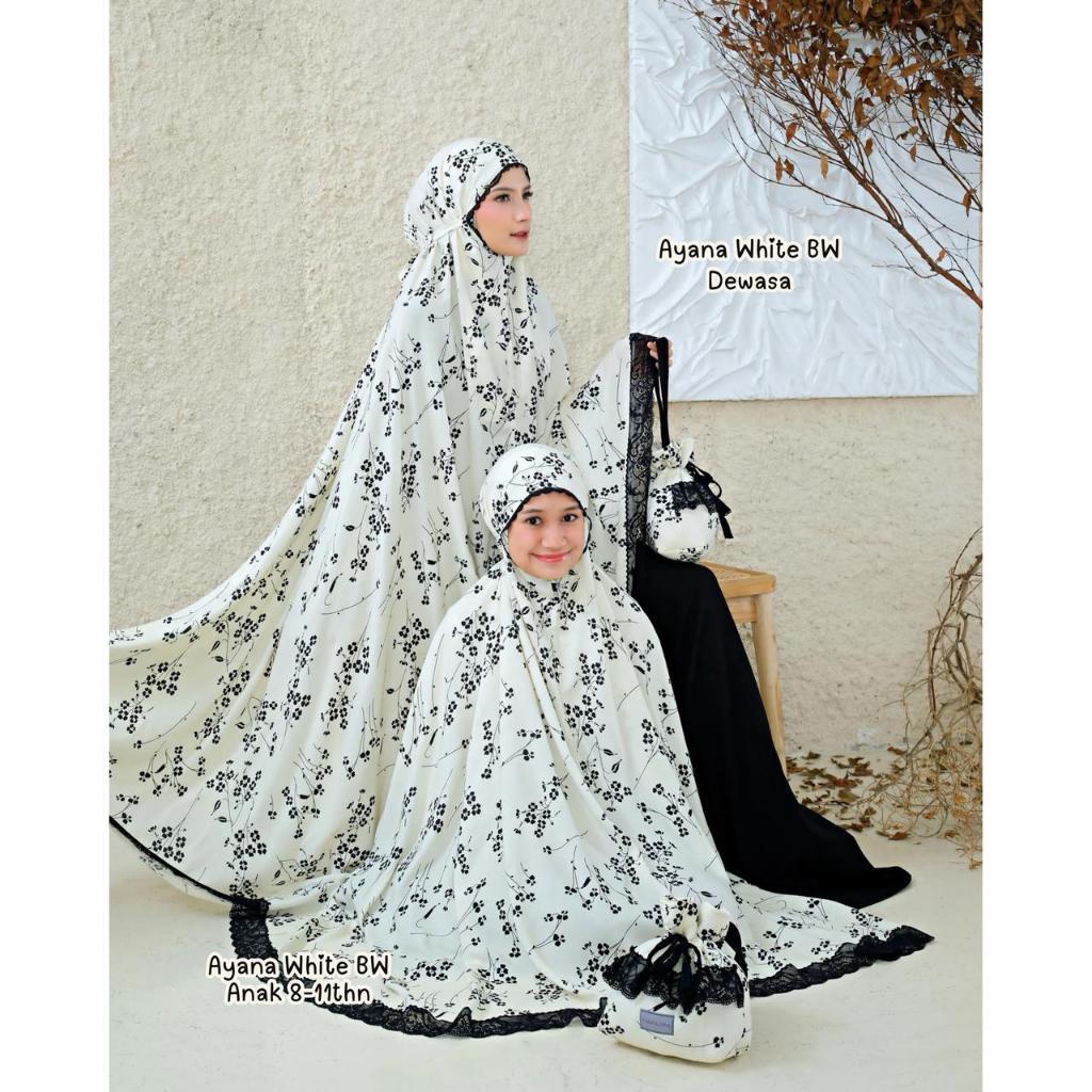 Nakajima- Mukena Katun Rayon Ayana Series | Daily Prayer Set