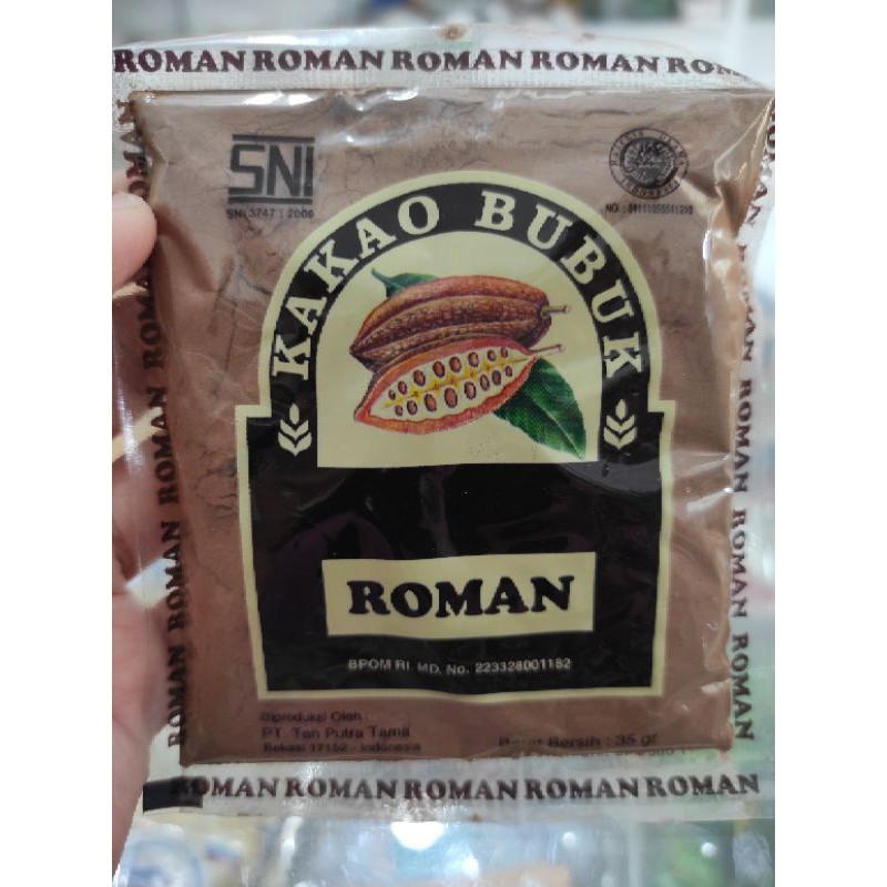 Cocoa Powder Coklat bubuk Roman / Kakao Bubuk Roman