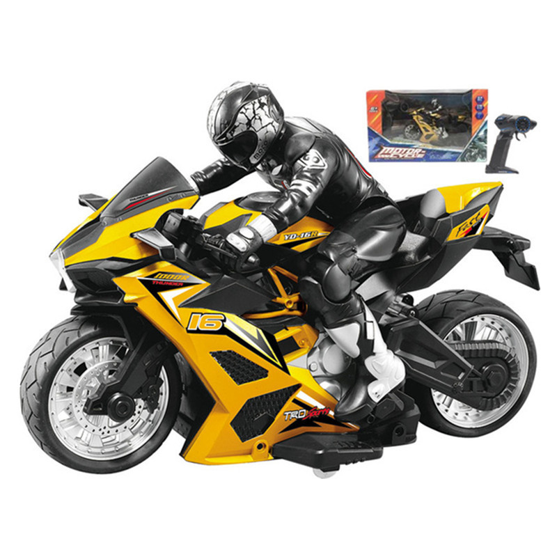 RC stunt motorcycl 24GHz 3D Rotation Flips drift stunt motorbike electric remote control Racing drif