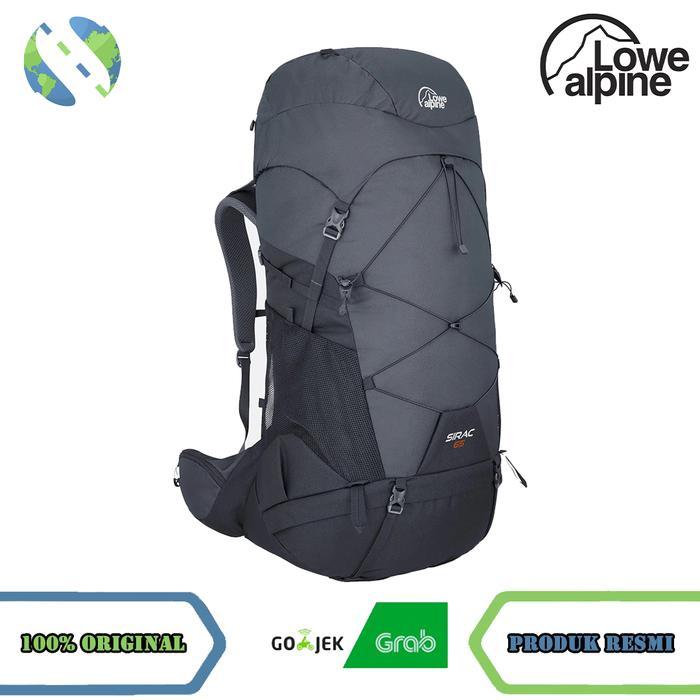 Tas Ransel Gunung Lowe Alpine Sirac 65 - Black