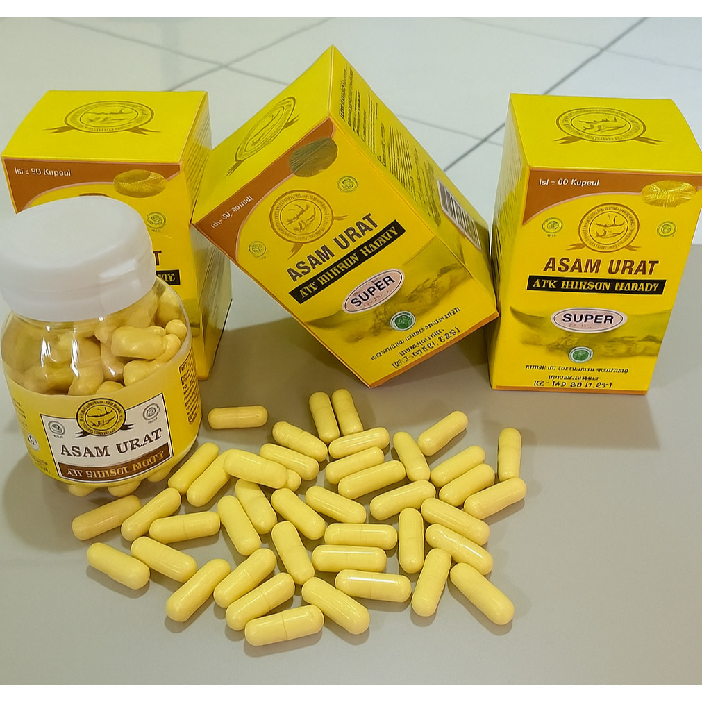 ATH THIBBUN NABAWI Obat Asam Urat Kolesterol Rematik Nyeri Sendi Herbal Paling Ampuh Asli Original O