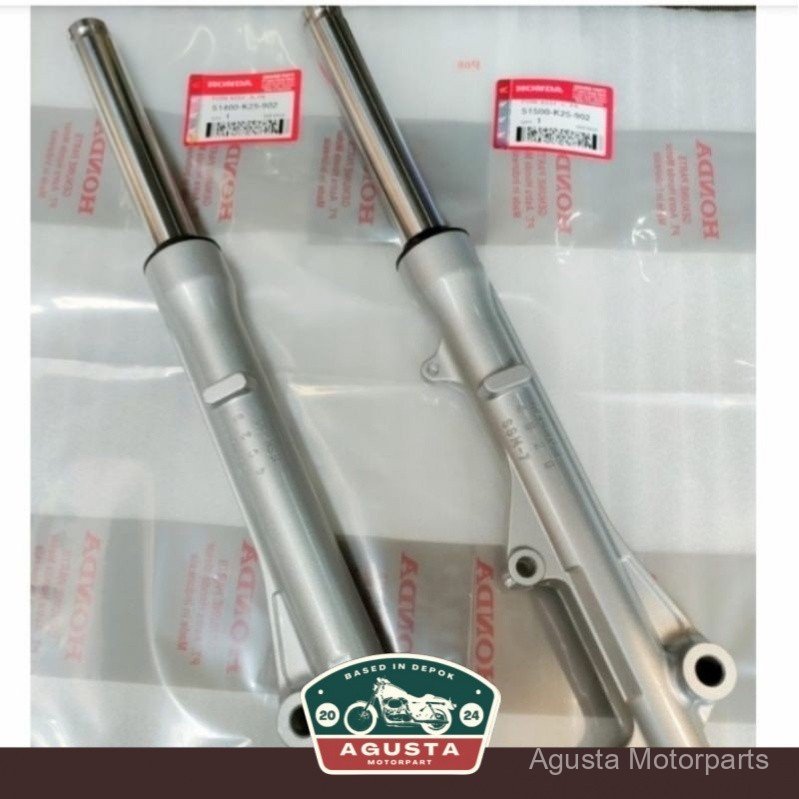 SHOCK DEPAN SOK DEPAN BEAT FI VARIO 125 INJEKSI 1SET ASSY K25 HONDA Ori