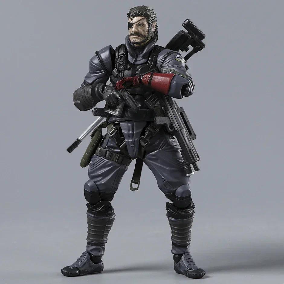 Metal Gear Solid 5 Venom Snake Action Figure Toy Collection Desktop Model