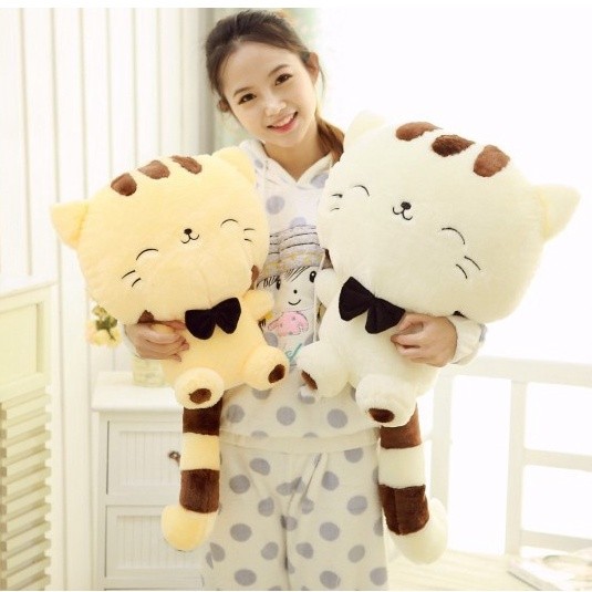 Boneka Kucing Jumbo Cat Lucky Keberuntungan Import Bahan Halus dan Lembut Sophie Toys