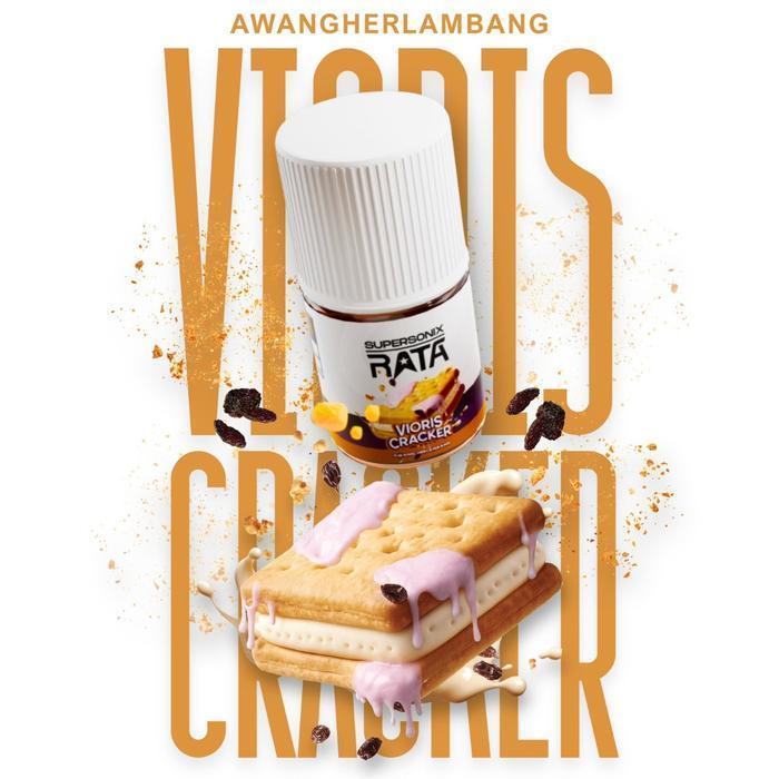 RATA Vioris Cracker 60mL by Supersonix x Afteregiht x Triana - Liquid Rata