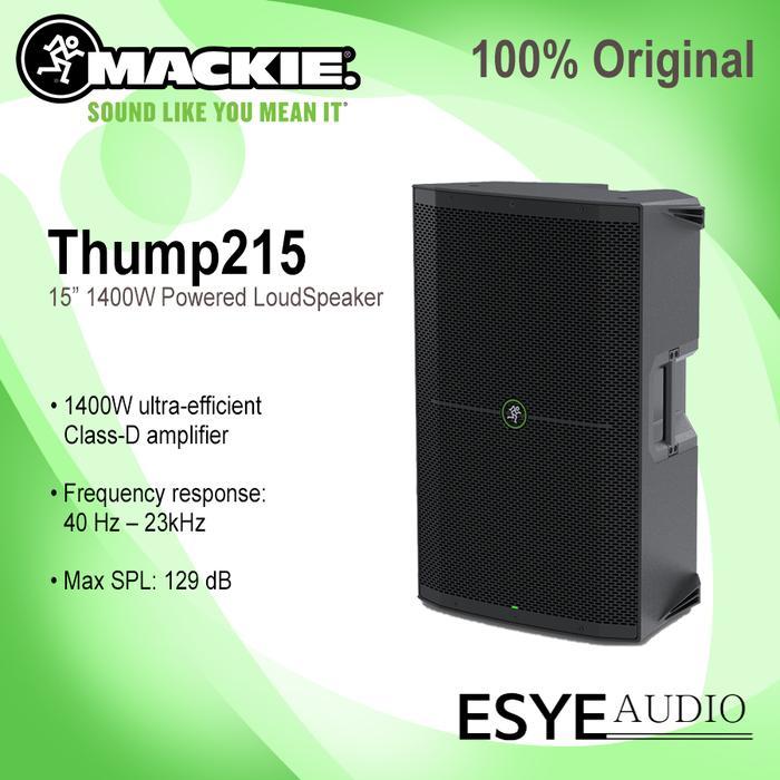 PROMO GASPOLL Speaker Aktif 15 inch Mackie Thump 215 1400 Watt Original