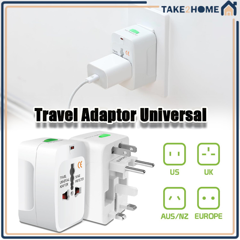 Travel Universal Adaptor/Travel Adaptor Internasional Colokan listrik Universal/Colokan Listrik Over