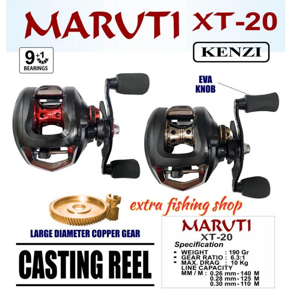 ORIGINAL REEL KENZI MARUTI XT-20 VERSI TERBARU