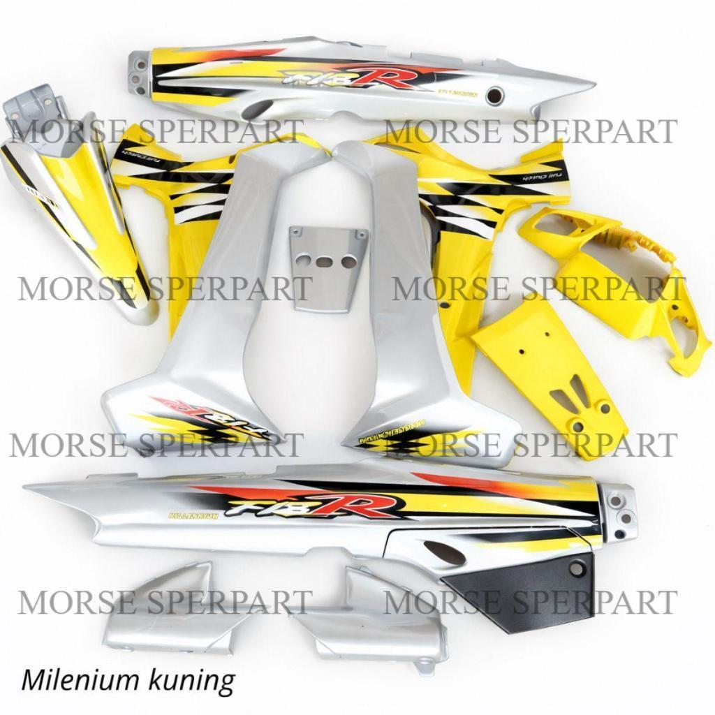 TERMURAH!! BISA COD COVER BODY FULL SET FIZ R MILENIUM KUNING