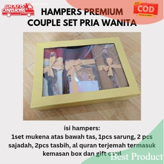 NEW HAMPERS KADO HADIAH WEDDING SESERAHAN PRAYER SET COUPLE KHADIJAH PREMIUM/ Ungu Royal Ungu Terong