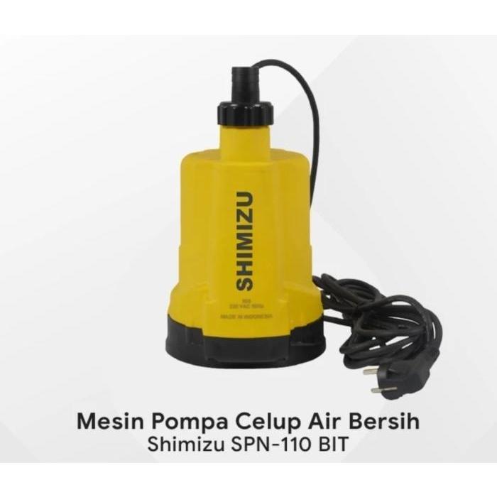 Pompa Celup Kolam Ikan Shimizu SPN 110 Bit Submersible Air bersih