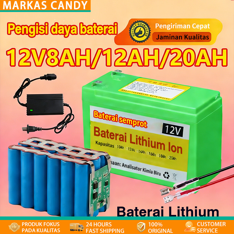 Aki Sprayer Elektrik Sinleader Ringan Lithium 8-16Ah Baterai Tahan Lama COD