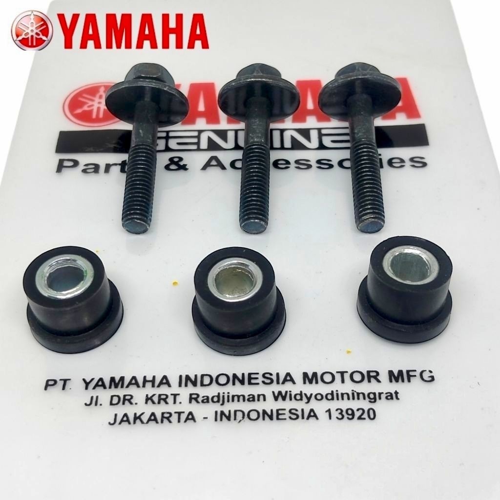 COD 3set Karet Bosh dan Kedudukan Box Filter Udara Mio M3/Freego/X Ride/Mio Smile Dll Universal Orig