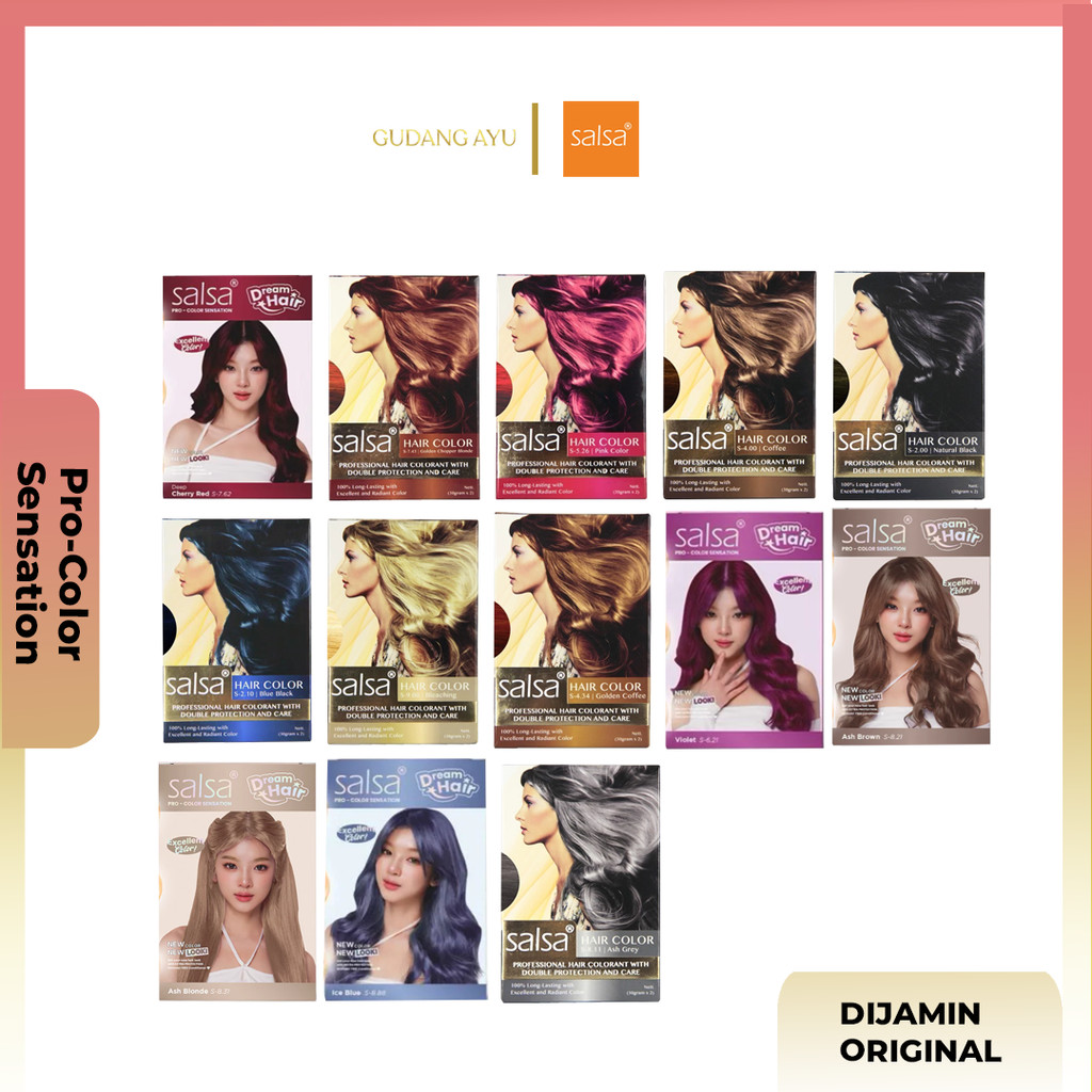 Salsa Pro-Color Sensation Chery Red S-7.62