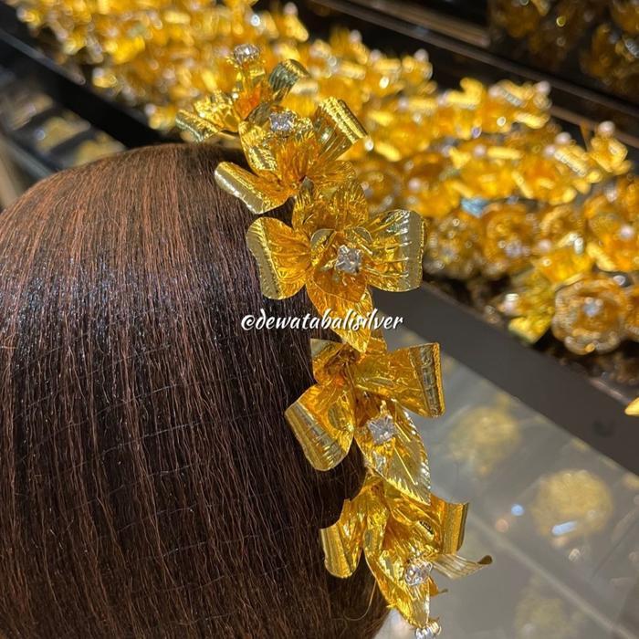 Semanggi Telang D1  Permata Aksesoris Rambut/Sanggul - -, -