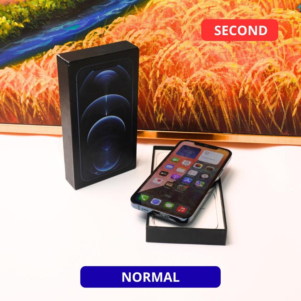 IPHONE 12 PRO MAX 512 GB HP SECOND ORIGINAL SINAR MUTIARA CELL