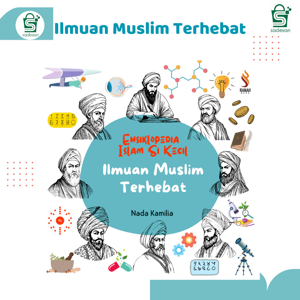READY STOK Buku Ensiklopedia Islam Anak Si Kecil Ilmuan Muslim Terhebat QyS