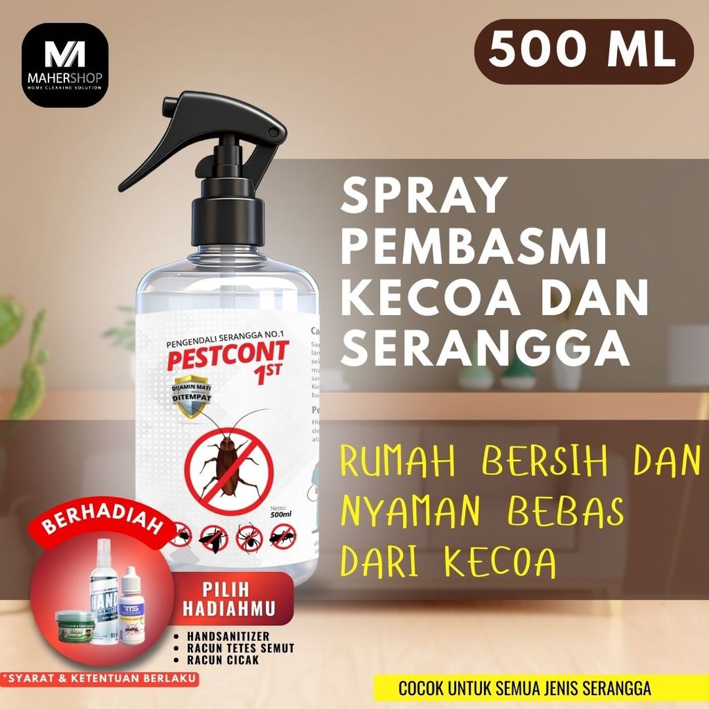 Pestcont obat racun pengendali serangga kecoa, racun kecoa, serangga rumah, obat anti serangga kecoa